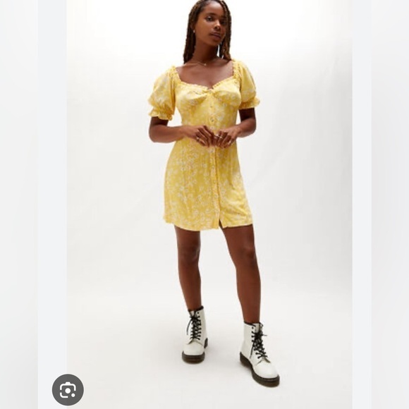 Lost and Wander Daisy Field Mini Dress - Picture 1 of 8